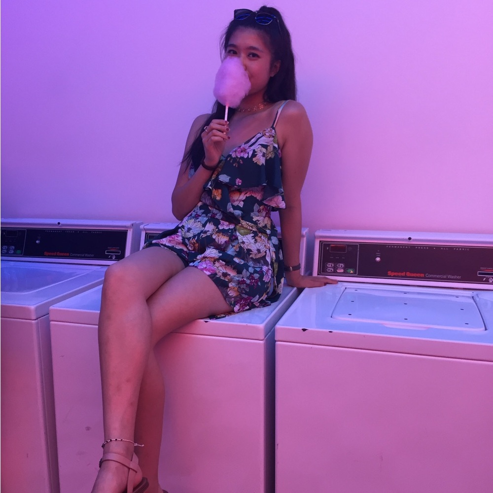 Guess small floral romper